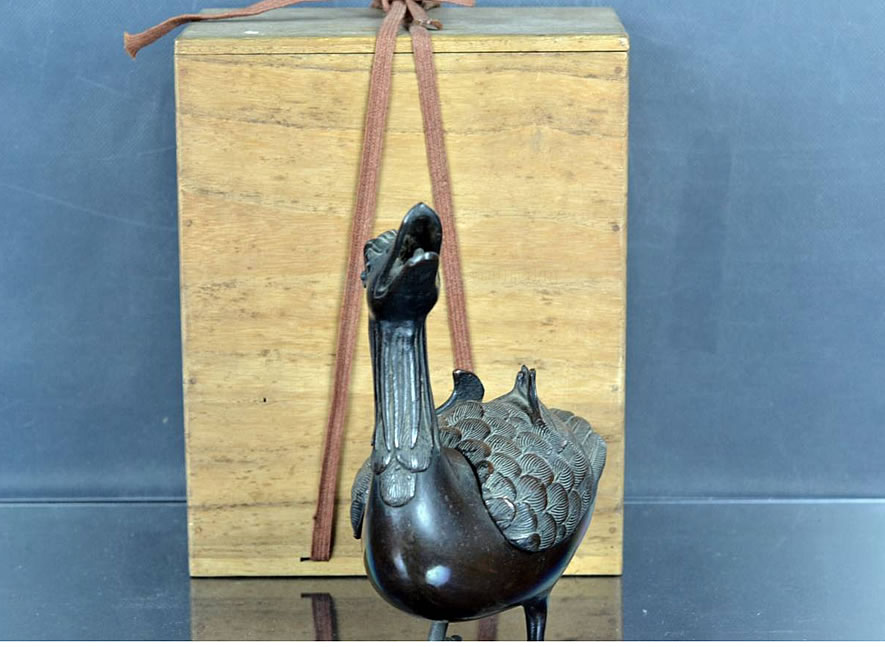 「【唐物】中国の古銅製の香炉」45,000円！